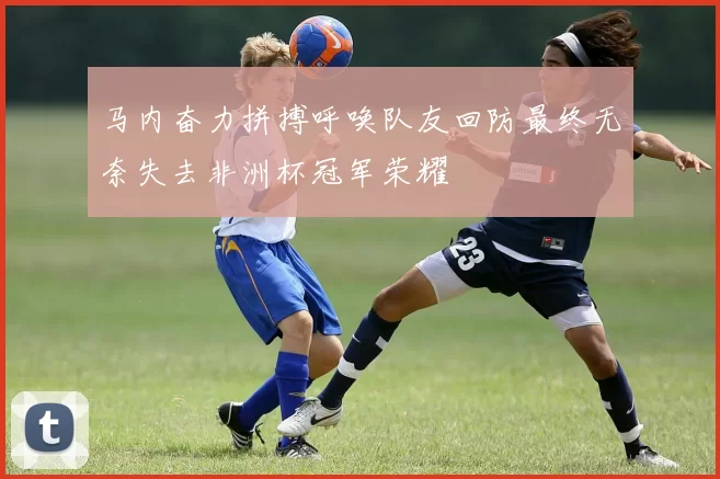马内奋力拼搏呼唤队友回防最终无奈失去非洲杯冠军荣耀
